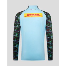 Harlequins Men's 25/26 Training 1/4 Zip - Sky Blue Harlequins Men's 25/26 Training 1/4 Zip - Sky Blue