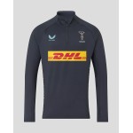 Harlequins Men's 25/26 Training 1/4 Zip - Ebony Harlequins Men's 25/26 Training 1/4 Zip - Ebony