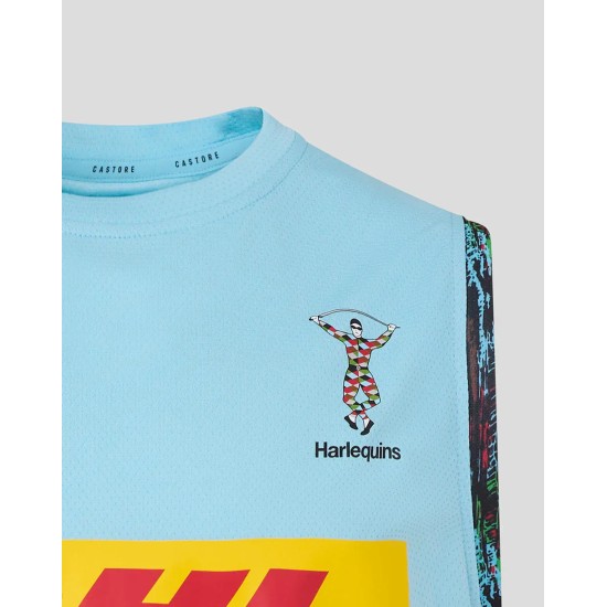 Harlequins Men's 25/26 Training Vest - Sky Blue Harlequins Men's 25/26 Training Vest - Sky Blue