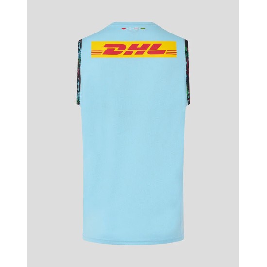 Harlequins Men's 25/26 Training Vest - Sky Blue Harlequins Men's 25/26 Training Vest - Sky Blue