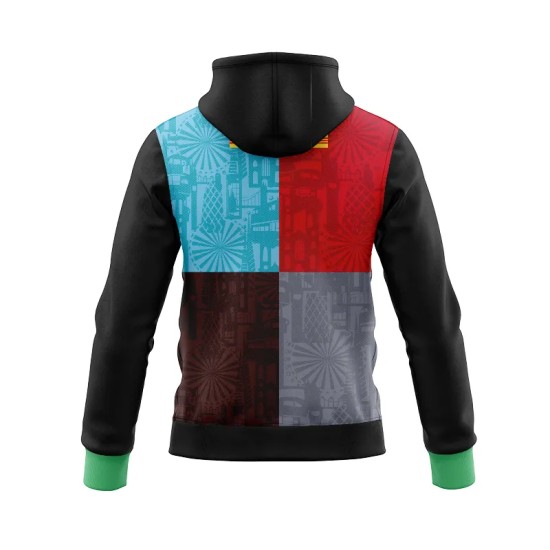 Mens Harlequins 24/25 Pro Away Jersey - Zip Hoodie Mens Harlequins 24/25 Pro Away Jersey - Zip Hoodie