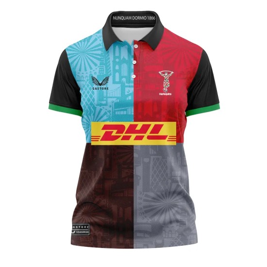 Women's Harlequins 24/25 Pro Away Jersey Women's Harlequins 24/25 Pro Away Jersey