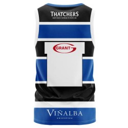 Bath Rugby Mens 2024/25 Home Long Polyester T-Shirt