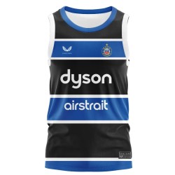 Bath Rugby Mens 2024/25 Home Long Polyester T-Shirt