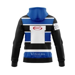 Bath Rugby Mens 2024/25 Home Cotton Zip Hoodie