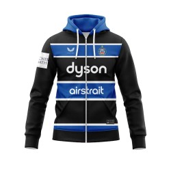 Bath Rugby Mens 2024/25 Home Cotton Zip Hoodie