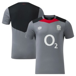 England Rugby Gym Training T-Shirt - Gray - Junior