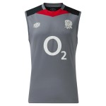 England Rugby Training Sleeveless T-Shirt - Gray - Mens England Rugby Training Sleeveless T-Shirt - Gray - Mens