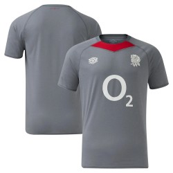 England Rugby Relaxed Fit Training Jersey - Gray - Mens