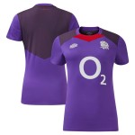 England Rugby Gym Training T-Shirt - Purple - Womens England Rugby Gym Training T-Shirt - Purple - Womens