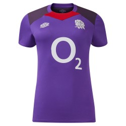 England Rugby Gym Training T-Shirt - Purple - Womens England Rugby Gym Training T-Shirt - Purple - Womens