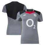 England Rugby Gym Training T-Shirt - Gray - Womens England Rugby Gym Training T-Shirt - Gray - Womens
