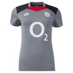 England Rugby Gym Training T-Shirt - Gray - Womens England Rugby Gym Training T-Shirt - Gray - Womens