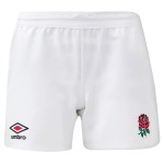 England Rugby Home Replica Shorts 2024/25 - White - Junior England Rugby Home Replica Shorts 2024/25 - White - Junior