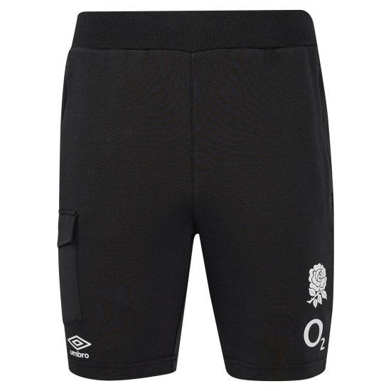 England Rugby Presentation Knit Short - Black - Mens England Rugby Presentation Knit Short - Black - Mens