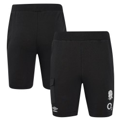 England Rugby Presentation Knit Short - Black - Mens