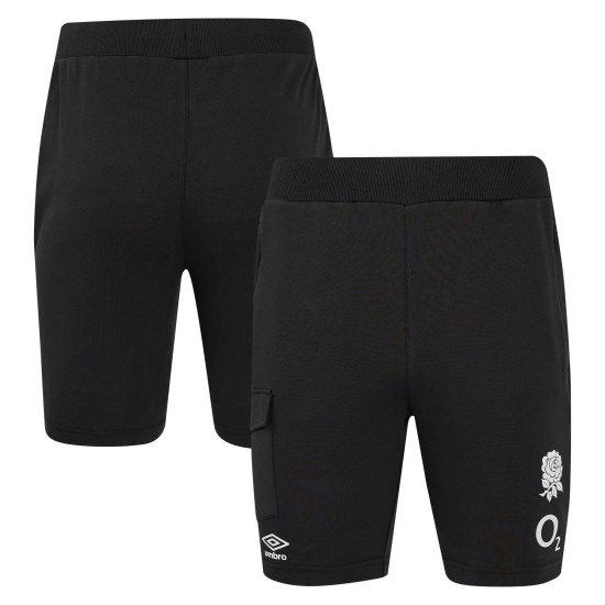 England Rugby Presentation Knit Short - Black - Mens England Rugby Presentation Knit Short - Black - Mens