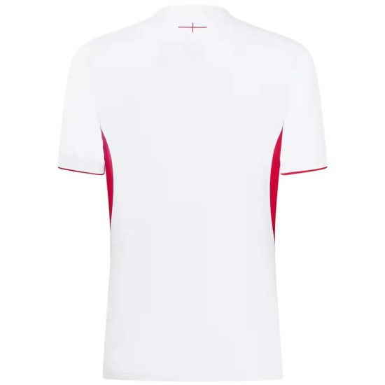 England Rugby Red Roses Home Replica Jersey 2025/26 - White - Womens England Rugby Red Roses Home Replica Jersey 2025/26 - White - Womens