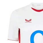 England Rugby Red Roses Home Replica Jersey 2025/26 - White - Womens England Rugby Red Roses Home Replica Jersey 2025/26 - White - Womens