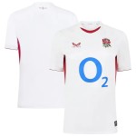 England Rugby Red Roses Home Replica Jersey 2025/26 - White - Womens England Rugby Red Roses Home Replica Jersey 2025/26 - White - Womens