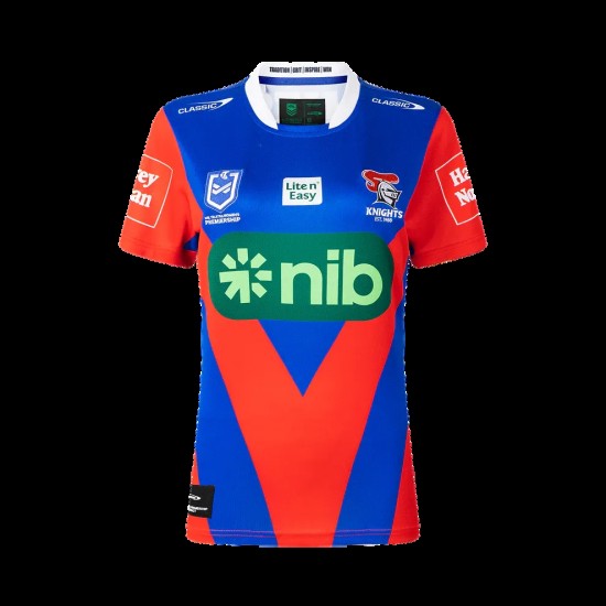 Newcastle Knights NRLW Womens 2025 Home Jersey Newcastle Knights NRLW Womens 2025 Home Jersey