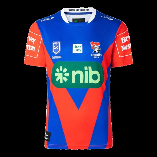 Newcastle Knights NRLW Mens 2025 Home Jersey Newcastle Knights NRLW Mens 2025 Home Jersey
