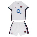 England Rugby Home Replica Kit 2024/25 - White - Children England Rugby Home Replica Kit 2024/25 - White - Children