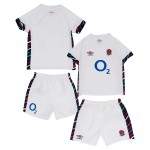 England Rugby Home Replica Kit 2024/25 - White - Children England Rugby Home Replica Kit 2024/25 - White - Children
