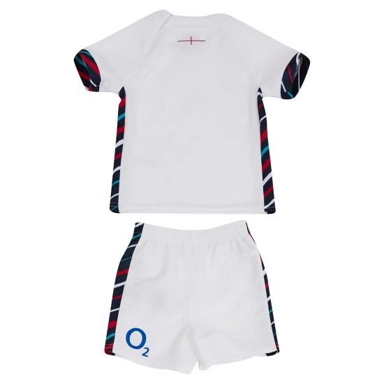 England Rugby Home Replica Shirt 2023/24 - White - Kids England Rugby Home Replica Shirt 2023/24 - White - Kids