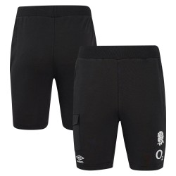England Rugby Presentation Knit Short - Black - Junior