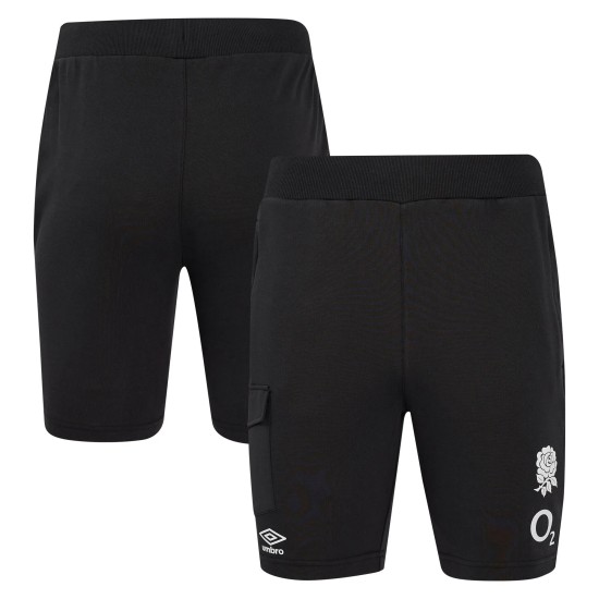 England Rugby Presentation Knit Short - Black - Junior England Rugby Presentation Knit Short - Black - Junior