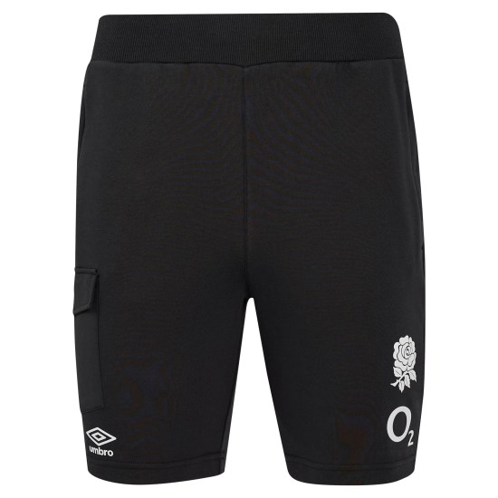 England Rugby Presentation Knit Short - Black - Junior England Rugby Presentation Knit Short - Black - Junior
