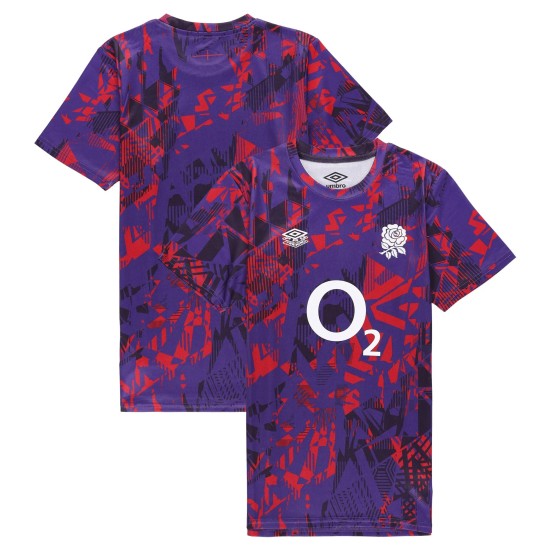 England Rugby Warm Up Jersey - Exclusive - Junior England Rugby Warm Up Jersey - Exclusive - Junior