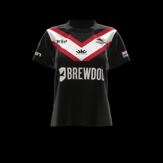 London Broncos Replica Playing Jersey HOME, Womens London Broncos Replica Playing Jersey HOME, Womens