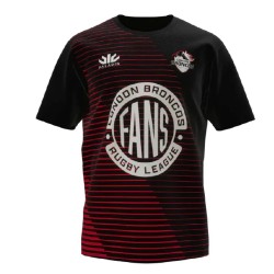 London Broncos Supporters Warm Up T-Shirt - Mens