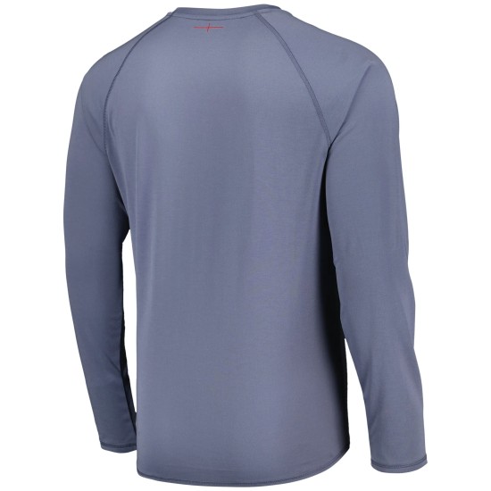 England Rugby Relaxed Long Sleeve Training Jersey - Gray - Mens England Rugby Relaxed Long Sleeve Training Jersey - Gray - Mens