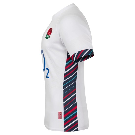 England Rugby Home Pro Jersey 2024/25 - White - Junior England Rugby Home Pro Jersey 2024/25 - White - Junior