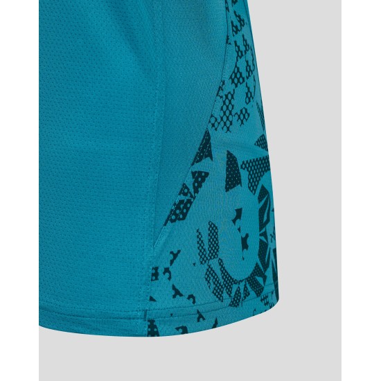 Men’s England Rugby 25/26 Performance Sleeveless T-Shirt – Storm Blue Men’s England Rugby 25/26 Performance Sleeveless T-Shirt – Storm Blue