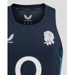 Men’s England Rugby 25/26 Performance Sleeveless Singlet – Inkwell Men’s England Rugby 25/26 Performance Sleeveless Singlet – Inkwell
