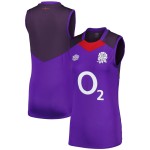 England Rugby Training Sleeveless T-Shirt - Purple - Womens England Rugby Training Sleeveless T-Shirt - Purple - Womens