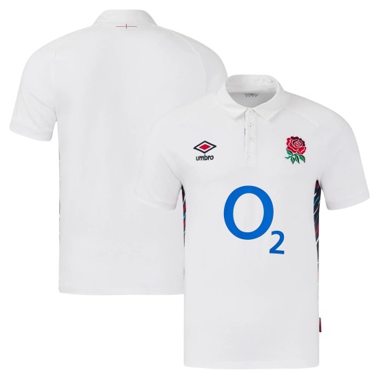 England Rugby Home Classic Jersey 2024/25 - White - Junior England Rugby Home Classic Jersey 2024/25 - White - Junior