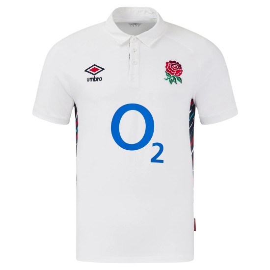 England Rugby Home Classic Jersey 2024/25 - White - Junior England Rugby Home Classic Jersey 2024/25 - White - Junior