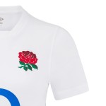 England Rugby Red Roses Home Replica Jersey 2024/25 - White England Rugby Red Roses Home Replica Jersey 2024/25 - White