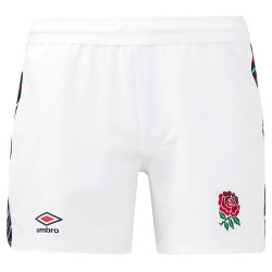 England Rugby Home Pro Short 2024/25 - White - Mens England Rugby Home Pro Short 2024/25 - White - Mens