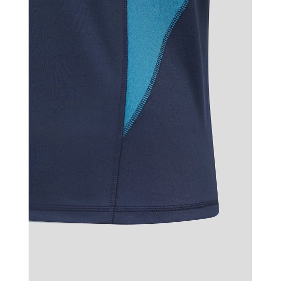 Men’s England Rugby 25/26 Contact Long Sleeve Drill Top – Inkwell Men’s England Rugby 25/26 Contact Long Sleeve Drill Top – Inkwell