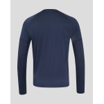 Men’s England Rugby 25/26 Contact Long Sleeve Drill Top – Inkwell Men’s England Rugby 25/26 Contact Long Sleeve Drill Top – Inkwell