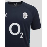 Men’s England Rugby 25/26 Performance Short Sleeve T-Shirt – Inkwell Men’s England Rugby 25/26 Performance Short Sleeve T-Shirt – Inkwell
