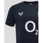 Men’s England Rugby 25/26 Performance Short Sleeve T-Shirt – Inkwell Men’s England Rugby 25/26 Performance Short Sleeve T-Shirt – Inkwell