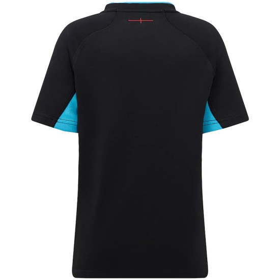 England Rugby Alternate Replica Jersey 2025/26 - Black - Junior England Rugby Alternate Replica Jersey 2025/26 - Black - Junior