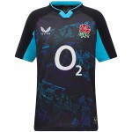 England Rugby Alternate Replica Jersey 2025/26 - Black - Junior England Rugby Alternate Replica Jersey 2025/26 - Black - Junior